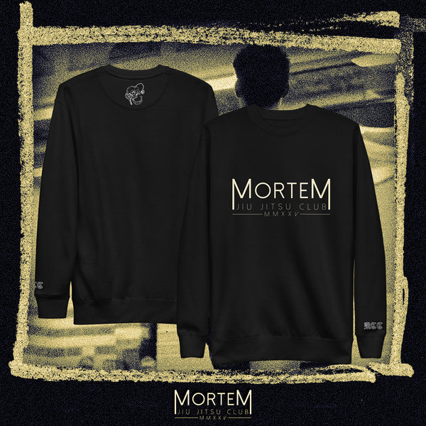 Mortem Essentials Logo Crew Neck Sweatshirt