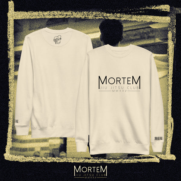 Mortem Essentials Logo Crew Neck Sweatshirt