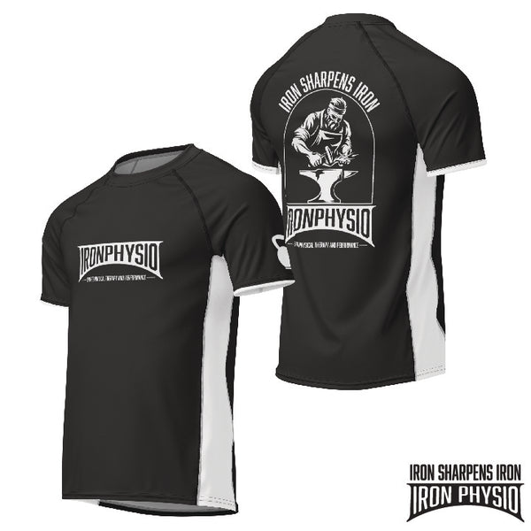 IronPhysio Short Sleeve Rash Guard