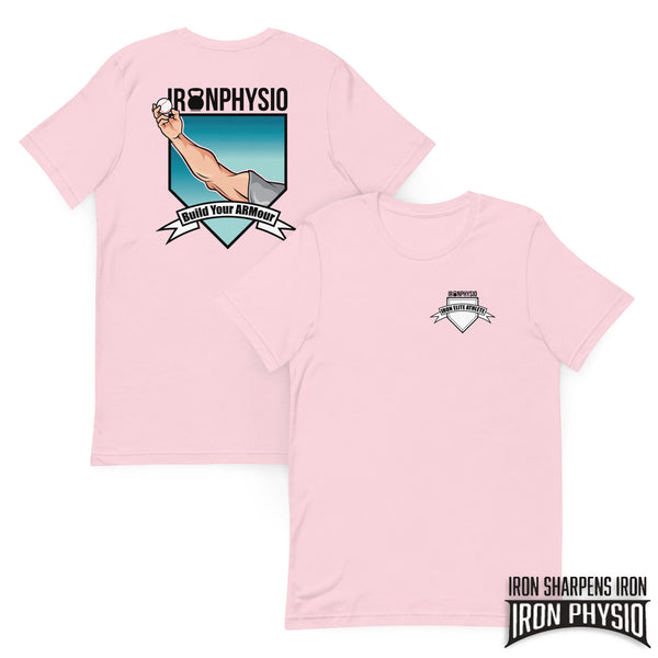 IronPhysio Build Your ARMour T-shirt