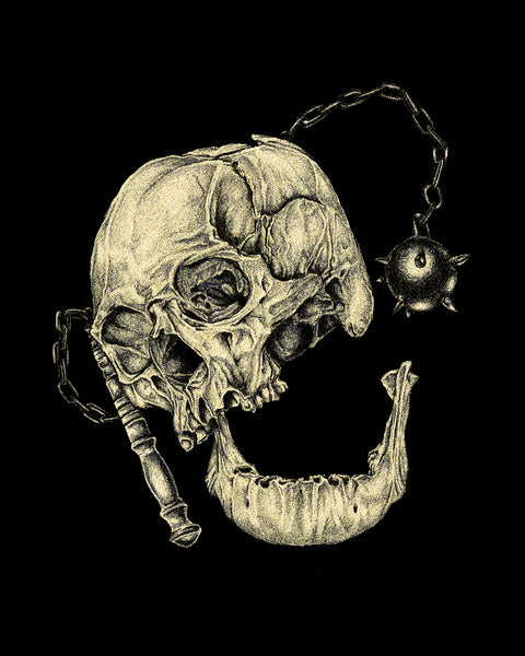 Special Edition Skull and Flail Print