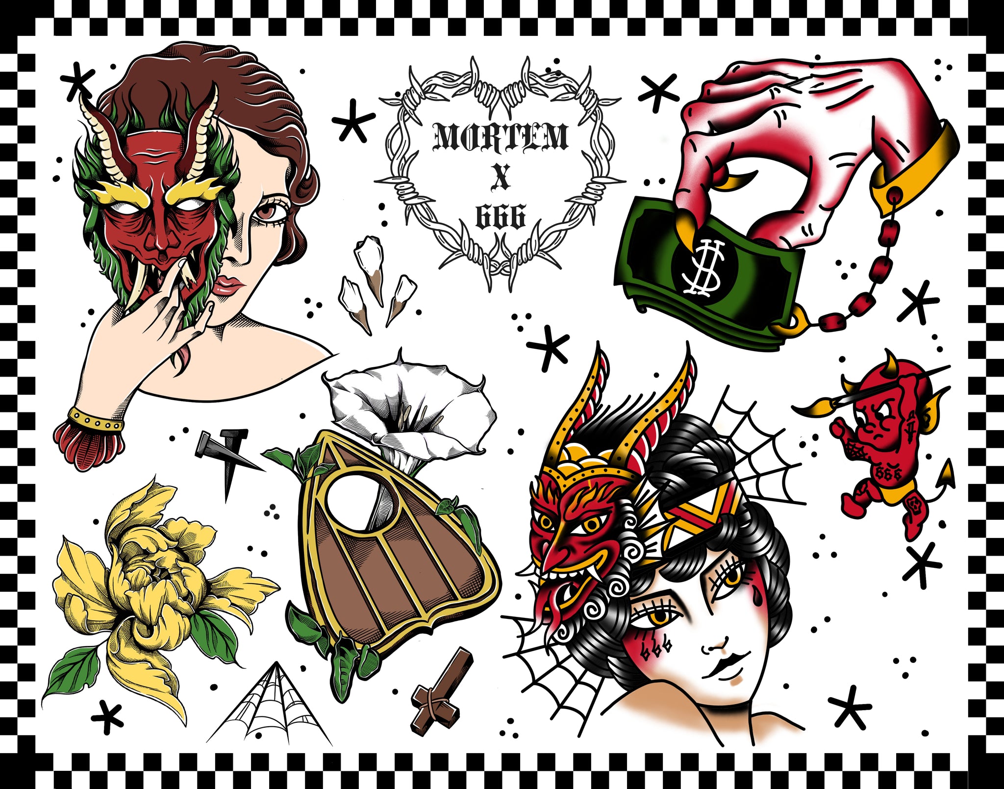MORTEMx666 Flash Sheet