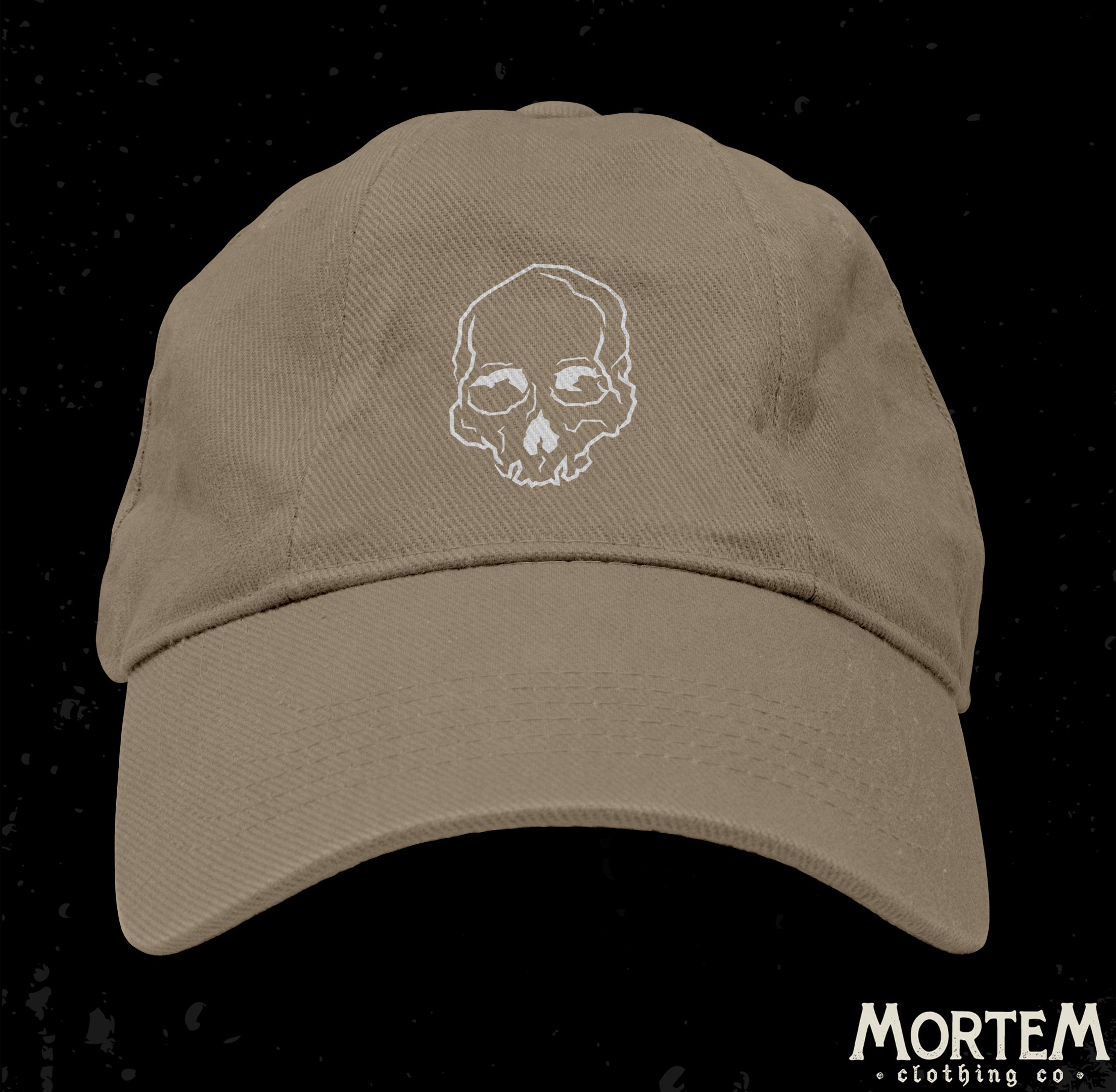 Skull Cap Khaki Variant (Strap-Back Hat)